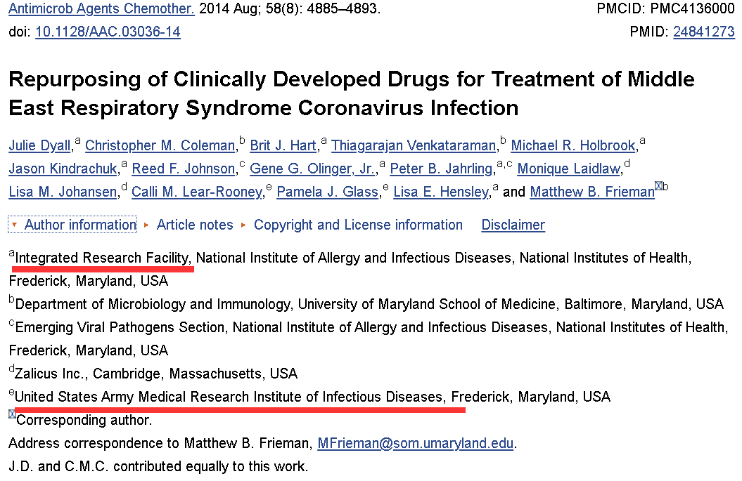 新冠病毒起源，美国确认的真相与全球科学共识